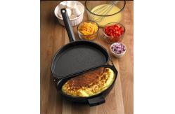 China Breakfast Egg Skillet/Nonstick Folding Omelet Fry Pan supplier