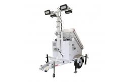 China Potable Solar Light Tower With 4*100W LED Lamps For Disaster Areas supplier