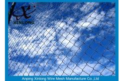 China Custom Green Fence Chain Link , Diamond Wire Mesh Strongly 1.8-4.5mm supplier