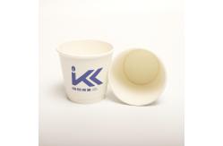 China Customized Printing Drinking Paper Cup With PP Lid 8 Oz 250ml Disposable Hollow supplier