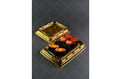 China Traditional Japanese Sushi Box in Plastic for Food and Fruit Service supplier
