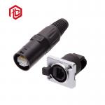 Industrial Aviation Plastic Socket Plug RJ45 Waterproof Connector