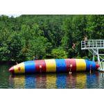 Red / Blue / Green Inflatable Water Pillow Water Floating Launch Toy for sale
