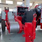 118KW(158hp) Max Pull Force 9Ton Transmission Line Stringing Equipment for sale