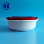 2500ml IML Plastic Containers Rice Pasta Salad Food Take Away Packaging box for sale