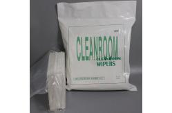 China Disposable 165gsm Microfiber 9inch Class 100 Polyester Lint Free Cleaning Dry Wipes supplier