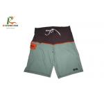 Mens 4 Way Stretch Surf Printed Board Shorts Bandage Closure Beach Swim Trunks for sale