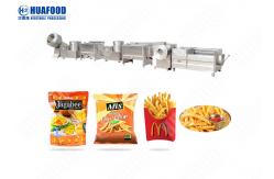 China Semi Automatic Small Scale Frozen Potato Flakes Chips Processing Line Making Machines supplier