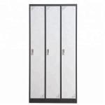 Waterproof  Durable Parcel 0.176CBM 3 Doors  Metal Lockers for sale