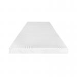 Knitted Fabric Tri Fold Memory Foam Topper With Waterproof Lining for sale