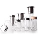 Manufacturer Food Storage Container Kitchen Storage 4oz Glass Spice Jars With Lids for sale