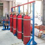 Automatic HFC 227ea Fire Extinguishing System For Airport Aviation Facilities for sale