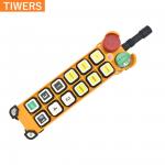 12 Buttons 50Hz Wireless Industrial Crane Remote Control System for sale