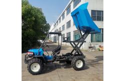 China Blue Mini Garden Tractor Diesel Electric Tractor With Grapple supplier