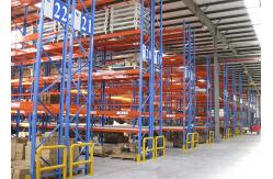 China Double Deep Cross Beam Selective Pallet Rack Uprights 1000kg/Layer supplier