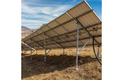 China Steel PV Ground Mounting Systems For Fish Farming And Power Generation Underneath supplier