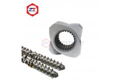 China Durable Twin Screw Extruder Parts With HRC58-62 Hardness And Vacuum Quenching Treatment supplier
