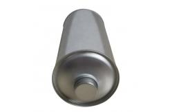 China Round Engine Oil Tin Can 1L With Screw Cap No Coating Inside supplier