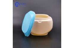 China 128mm Press Cap 0.6kg Laundry Detergent Storage Tin supplier