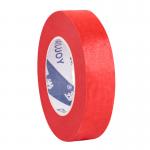 Red Rubber Glue Painters Masking Tape Adhesive 12mm For Automotive for sale