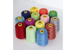 China Polyester Yarn S/Z Direction with Bright BR Luster supplier