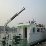 3.5m Ship Yacht Electric 0.35T Hydraulic Telescopic Crane for sale