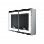 Long Lasting Led Medicine Cabinet Mirror Fashionable Vanity Mirror Cabinet With Lights for sale