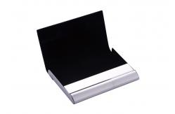 China Stylish Rectangle Metal Business Card Case Holds Up To 50 Name Cards supplier