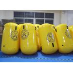 Cylinder Shape Inflatable Marker Buoy , Advertising Lake Swim Area Buoys for sale