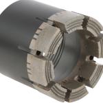 Filler And Diamond Segment Various Waterways DCDMA Standard Diamond Core Bit For Super Hard Rock for sale