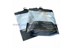 China 60 Mircon OPP PET Poly Hanger Bag With Plastic Hook supplier