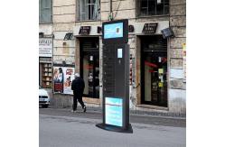 China Floor Stand Brightbox Mobile Phone Charging Machines With Safety Lockers supplier