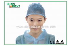 China Free Size 30g/M2 Tie On SMS Disposable Doctor Cap supplier