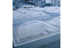 China Clear Skylight Polycarbonate Processed Products For Modern Buildings supplier