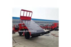 China Dongfeng Dump Self Unload Flat Plate Truck Flatbed Transporter With Yuchai Engine supplier