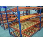 500-800kgs Carton Flow Rack Plastic Roller Sliding Shelves System Customized Dimension for sale