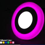 Blue/Green/Pink Three Gears Two Color Down Light Round for KTV or Kids Room for sale