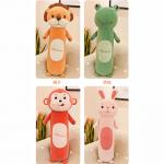 Cylinder Shape Plush Toy Pillow Animal Appearance Eco Friendly 55 - 110CM for sale