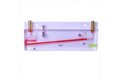 China Red Oil Micro Inclined Tube Manometer Fire Protection Engineering 196mm*84mm supplier
