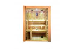 China OEM Commercial 1 Person Steam Sauna Room Traditional Home Sauna supplier