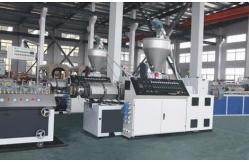 China CE ISO9001 Plastic PVC WPC Profile Extrusion Line Low Noise High Performance supplier