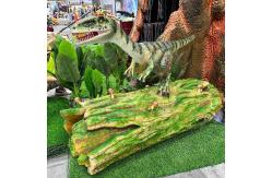 China Theme Park Animatronic Realistic Dinosaur Mechanical Model for Amusement Park supplier
