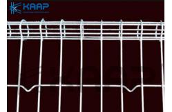 China Double Loop Metal Mesh Fence 50x100mm Accurate Hole Size Beautiful Appearance supplier