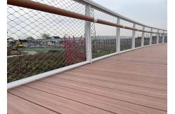 China Boundary Wall Architectural Wire Mesh With Ferrule Rope 2.5 Mm Wire supplier