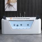 1 People Indoor Jacuzzi Bathtub Combo Massage With Double Pillow
