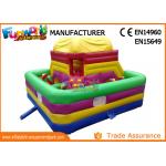 Mega Obstacle Course Inflatable Amusement Park Playground / Inflatable Fun City