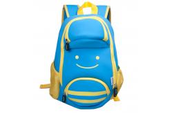 China Smile Face Small Child Backpack , Custom Kids Backpacks For Preschoolers supplier