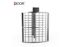 China 304 Stainless Steel Full Height Turnstile Pedestrian Revolving Gate Access Control System supplier