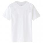 100% Cotton Unisex Printing Blank T Shirts 180 Grams O Neck for sale