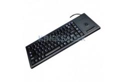 China Plastic Industrial Computer Keyboard With Function Keys And Integrated Trackball supplier